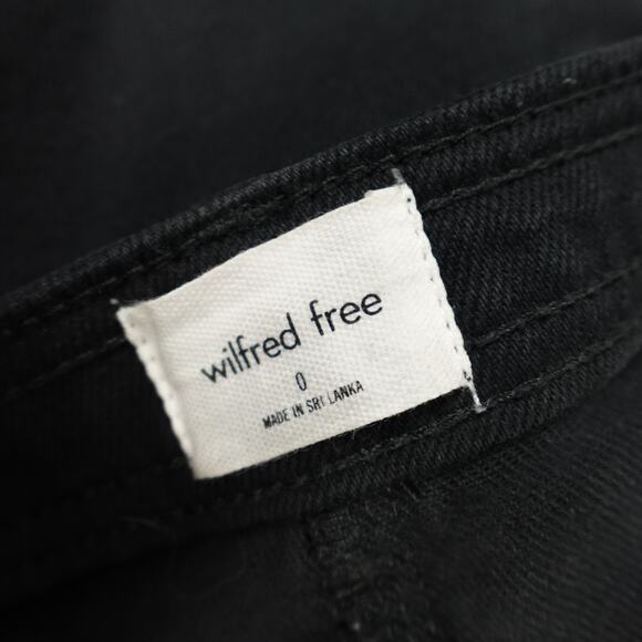 Aritzia Wilfred Free Straight Modern Utility Pant in Black Size 0 - Picture 8 of 10